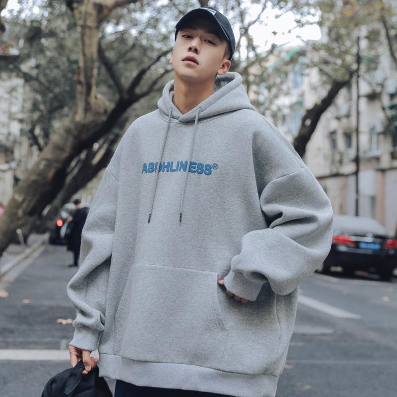 라이트 그레이 기모