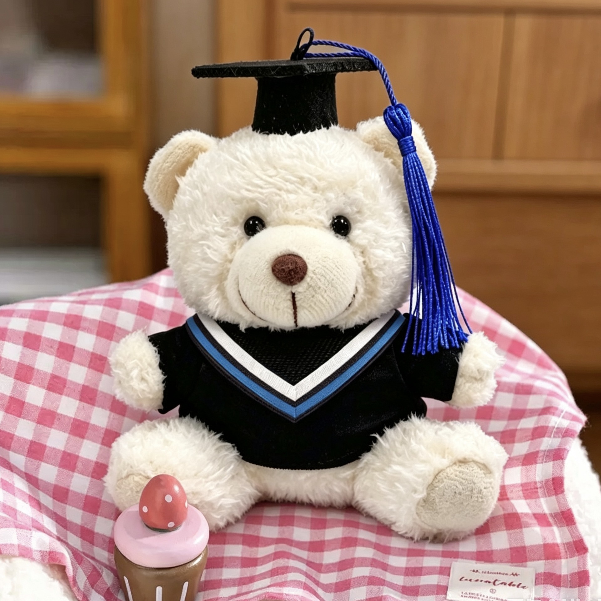 Temporada de graduación osos de peluche muñecas uniformes colgantes regalo de estudiantes Teddy Bear adorable recuerdos de graduación