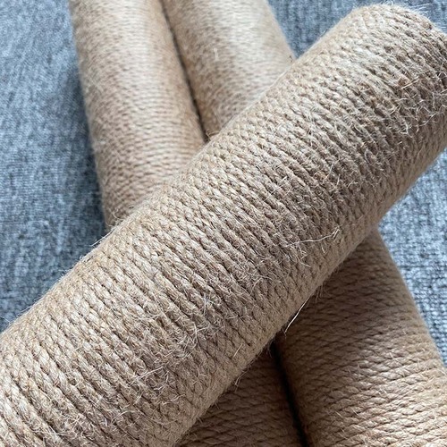 Manufacturer wholesale sisal cat tree single pole DIY sisal pole scratching post sky pole cat toy