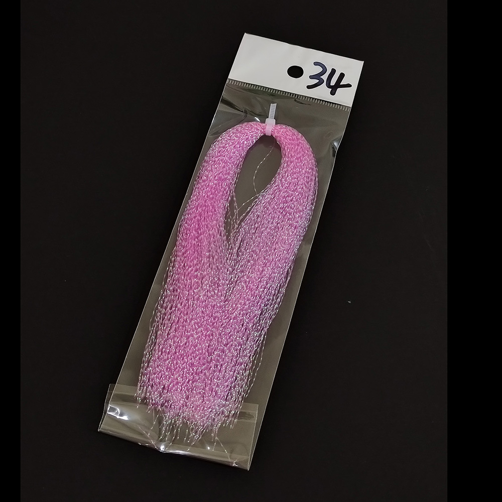 Material para Cebo de Pesca con Mosca 30 Colores de Fibra de Carbono image 41