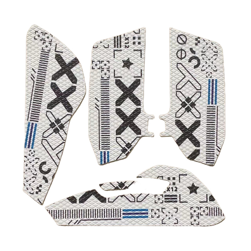 Adecuado para la versión con cable de Thunder Snake Viper 8K versión inalámbrica Ultimate mouse etiqueta antideslizante con estampado de veneno Mini etiqueta antideslizante