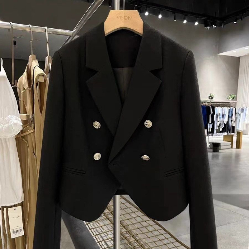 2025 Spring and Autum New White French Short Suit Jacket for Women, Light and Mature Suit Top, Small Suit for Women