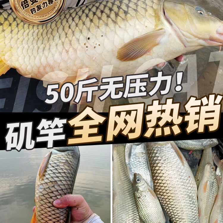 浪尖悍将矶竿矶钓竿碳素超硬远投竿长节大导环滑漂矶钓竿套装用品|undefined