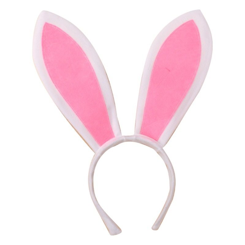 Nueva Pascua orejas de conejo diadema europea y americana transfronteriza cosplay diadema niños lindo fiesta diadema