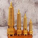 黄铜九层十三层文昌塔家居办公室装饰送礼铜器桌面摆件工艺品批发