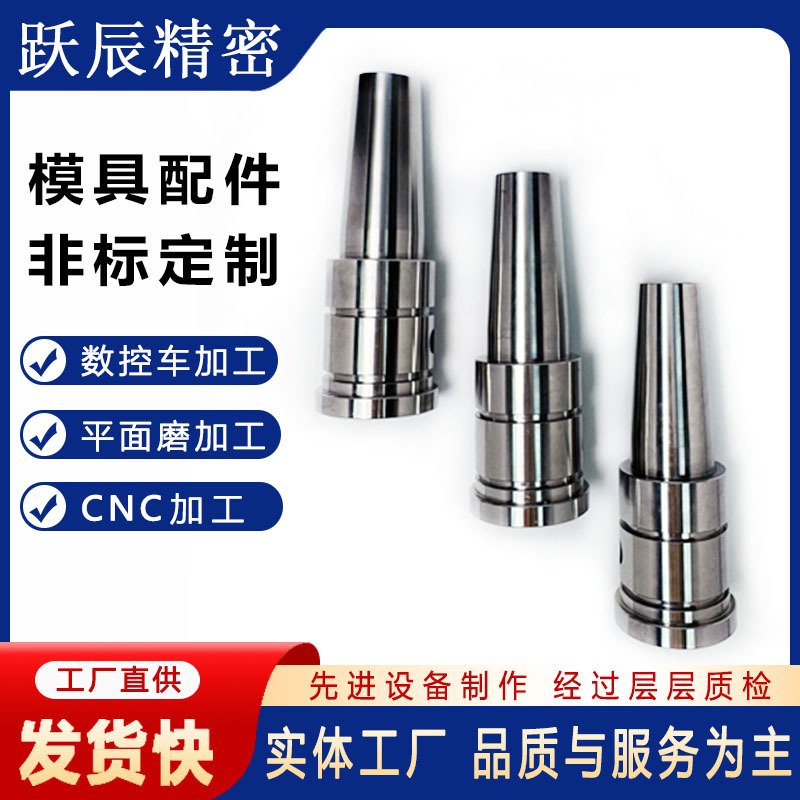 skd61全硬耐磨模具螺纹芯子配件skd11精密磨牙镶件镶针冲头模芯