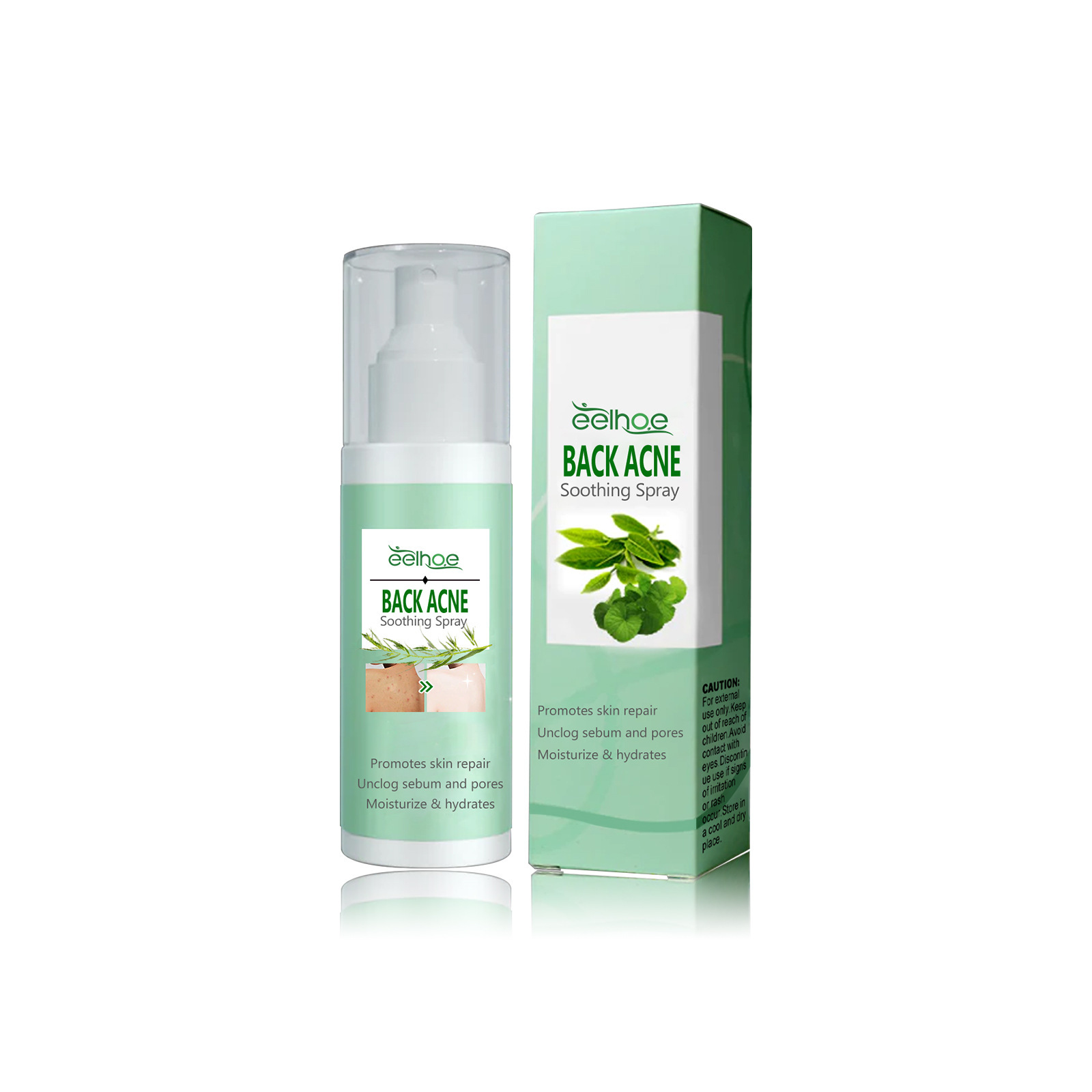 EELHOE repair reduces acne marks, cleans back, smoothes skin, and moisturizes spray_voghion.com