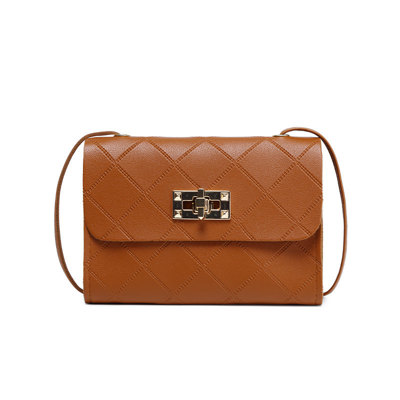 Ladiesbags bolsos de mujer al por mayor transfronterizos mini bolsos cuadrados de moda personalidad diamond relieve bolsos de teléfono móvil