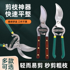 メーカー現物園林工具果枝切り携帯家庭用省力樹枝切り卸売り園芸手動修枝切り刀
