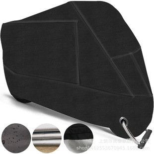 Source spot supply cross-border Amazon explosions motorcycle cover 190T 210d sun protection, rain protection and dust prevention