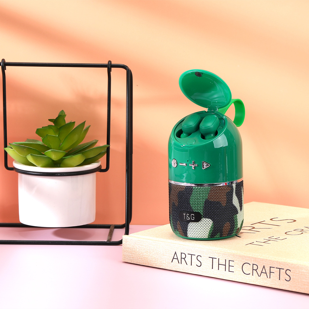 Nouveau TG805 haut-parleur Bluetooth sans fil extérieur Portable puissance Mobile TWS deux oreilles stéréo sport écouteurs_voghion.com