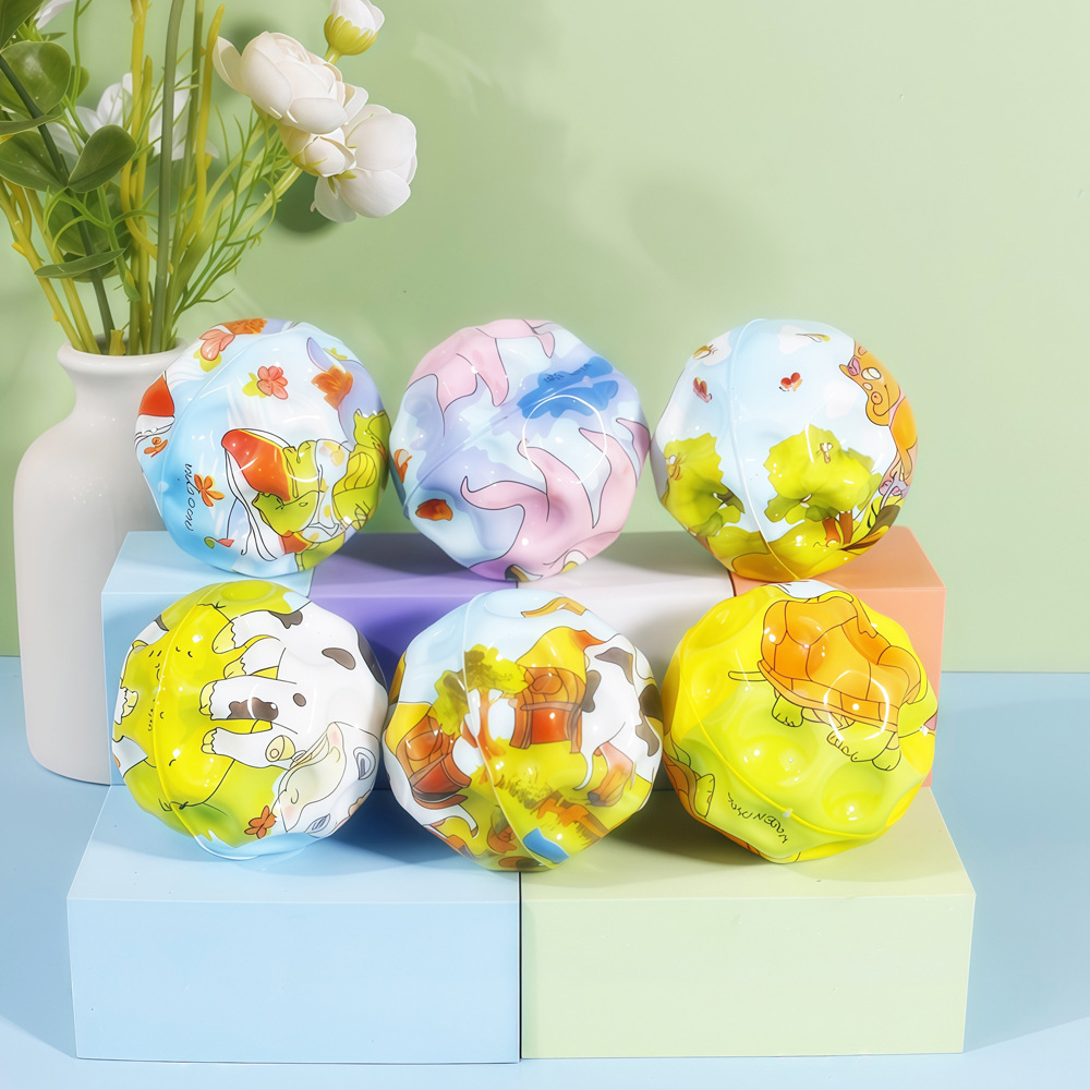 6.3 Animales de dibujos animados de alta elasticidad, cabello aleatorio S617