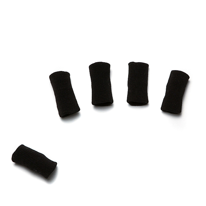 Aikedifei dedo guardia soporte presurizado nylon color dedo manga baloncesto voleibol ciclismo danza deportes dedo guardia