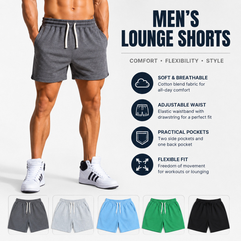 Factory Direct Sale Slim Fit Sports Shorts for Men, Summer Cotton Breathable Fitness High-Elastic Training Running Basketball Shorts Factory Direct Sale Slim Fit Sports Shorts for Men, Summer Cotton Breathable Fitness High-Elastic Training Running Basketball Shorts