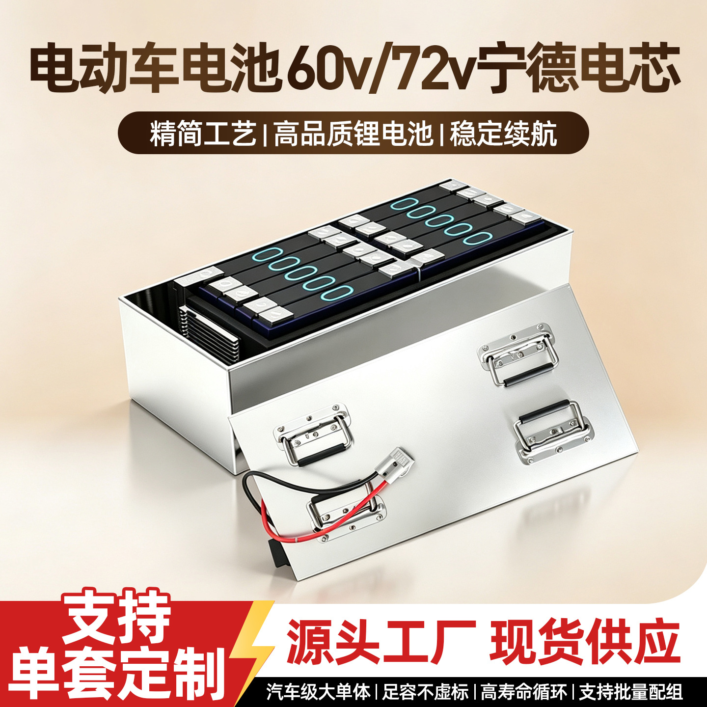 Lithium Battery 72V Ninebot Electric Vehicle Battery 60V Ningde L