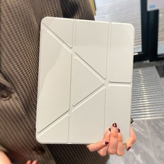 適用米平板7pro保護カバーペン付きY 3折6 pro5透明アクリルケース11.2インチ転倒防止
