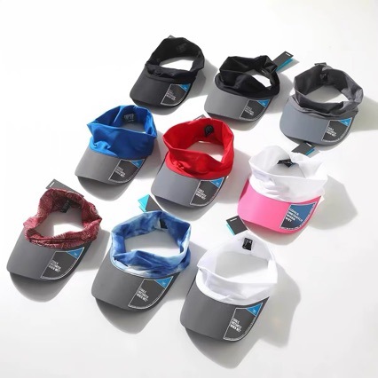 Exported to the Us! Unisex Couple Style Summer Outdoor Sports Visor Hat, Sweat-Absorbent, Quick-Drying, Sun Protection Hat