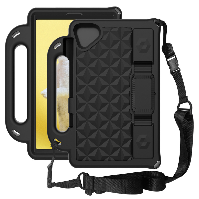 M8 TB-8505F 8.0-inch diamond hand strap + strap bracket EVA tablet drop-resistant protective cover M8 TB-8505F 8.0-inch diamond hand strap + strap bracket EVA tablet drop-resistant protective cover