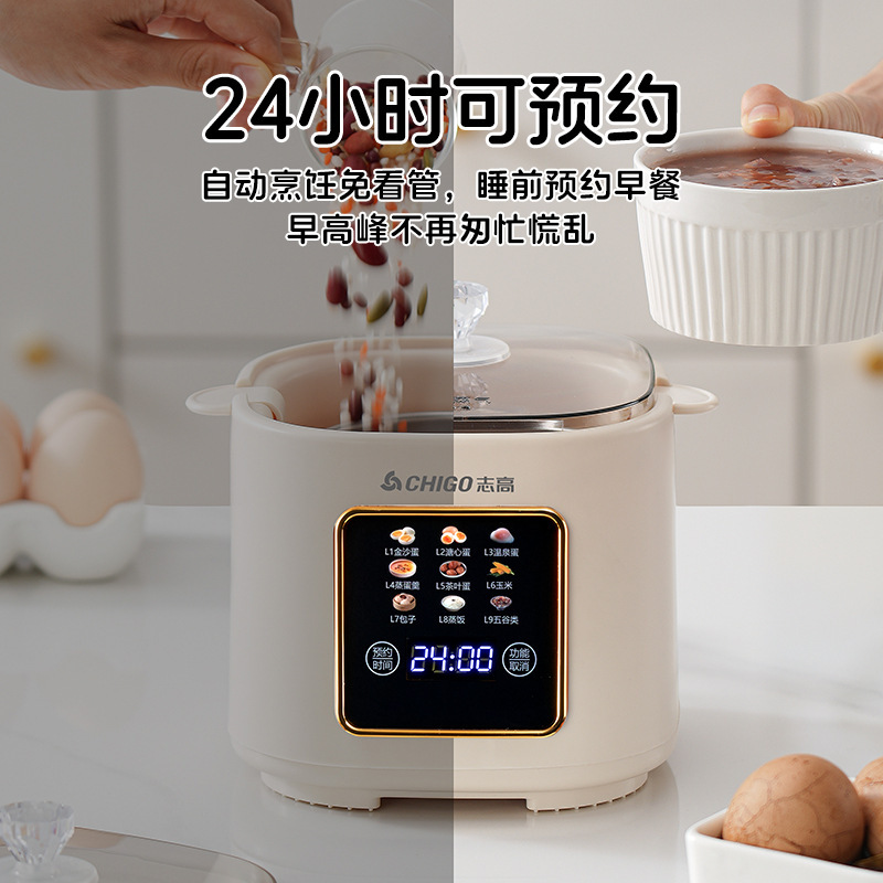 志高蒸蛋器自动电家用小型多功能煮鸡蛋预约早餐神器厂家礼品批发|undefined