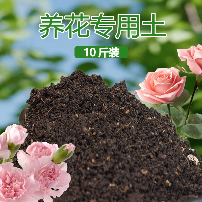 营养土通用型养花土专用种菜绿植花土疏松透气育苗家用盆栽种花土|undefined