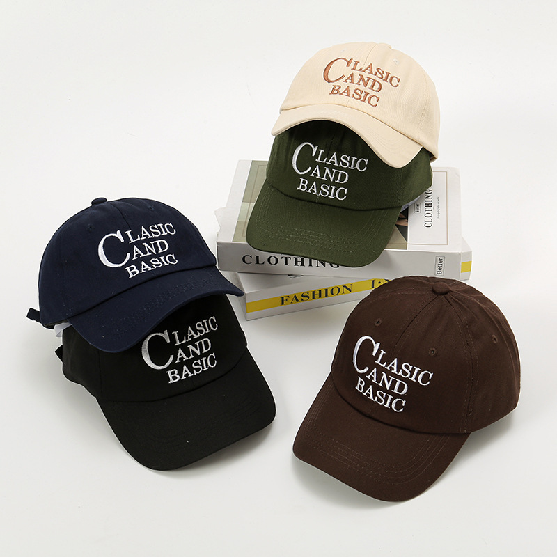 Women's Baseball Cap Street Style Embroidered Letter Duck Tongue_voghion.com