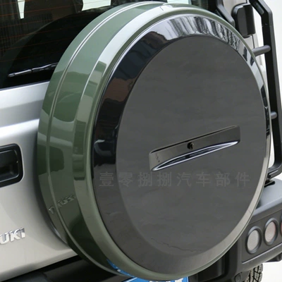 Cover Manufacturer Wholesale, Spare wheel cover - army-green-with-bright-black