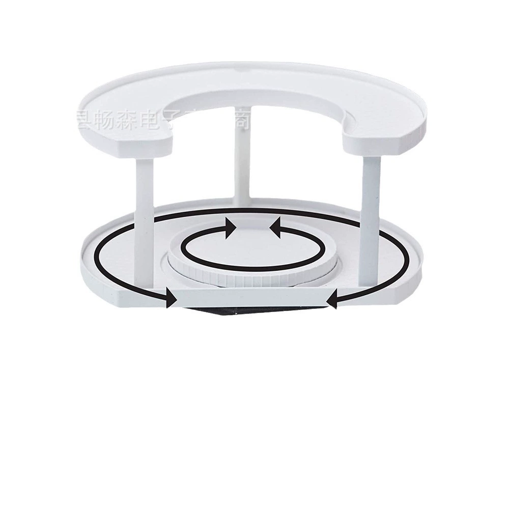 Новый SpIce Spinner для кухни Amazon двуслойная вращающаяся полка для хранения специй, складная полка-кольцо