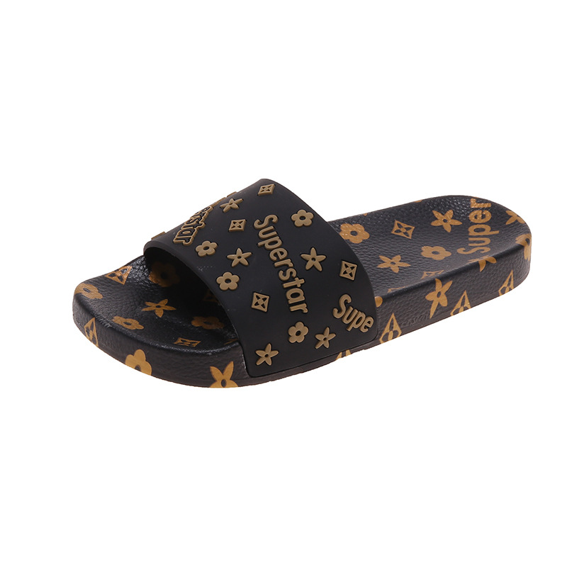 QLV 블랙 슬리퍼