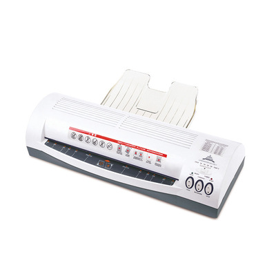 办公用高性能A4A3双胶辊过塑机塑封机温度控制冷热两塑自动退纸|ms