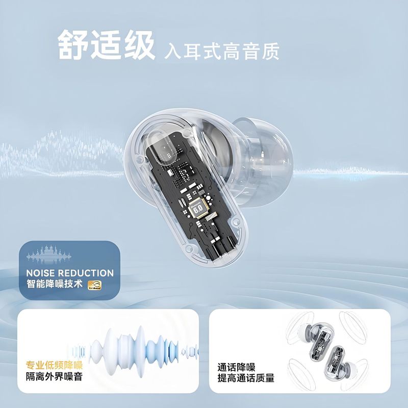 2025新款无线蓝牙耳机运动ENC降噪高HIFI音质颜值超长续航通入耳|undefined