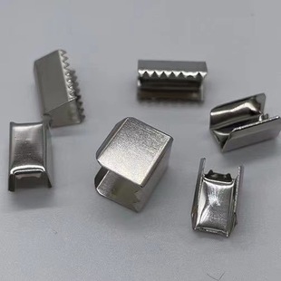 Factory wholesale webbing clip with teeth clip shoe head rope clip mobile phone rope buckle webbing tail clip code