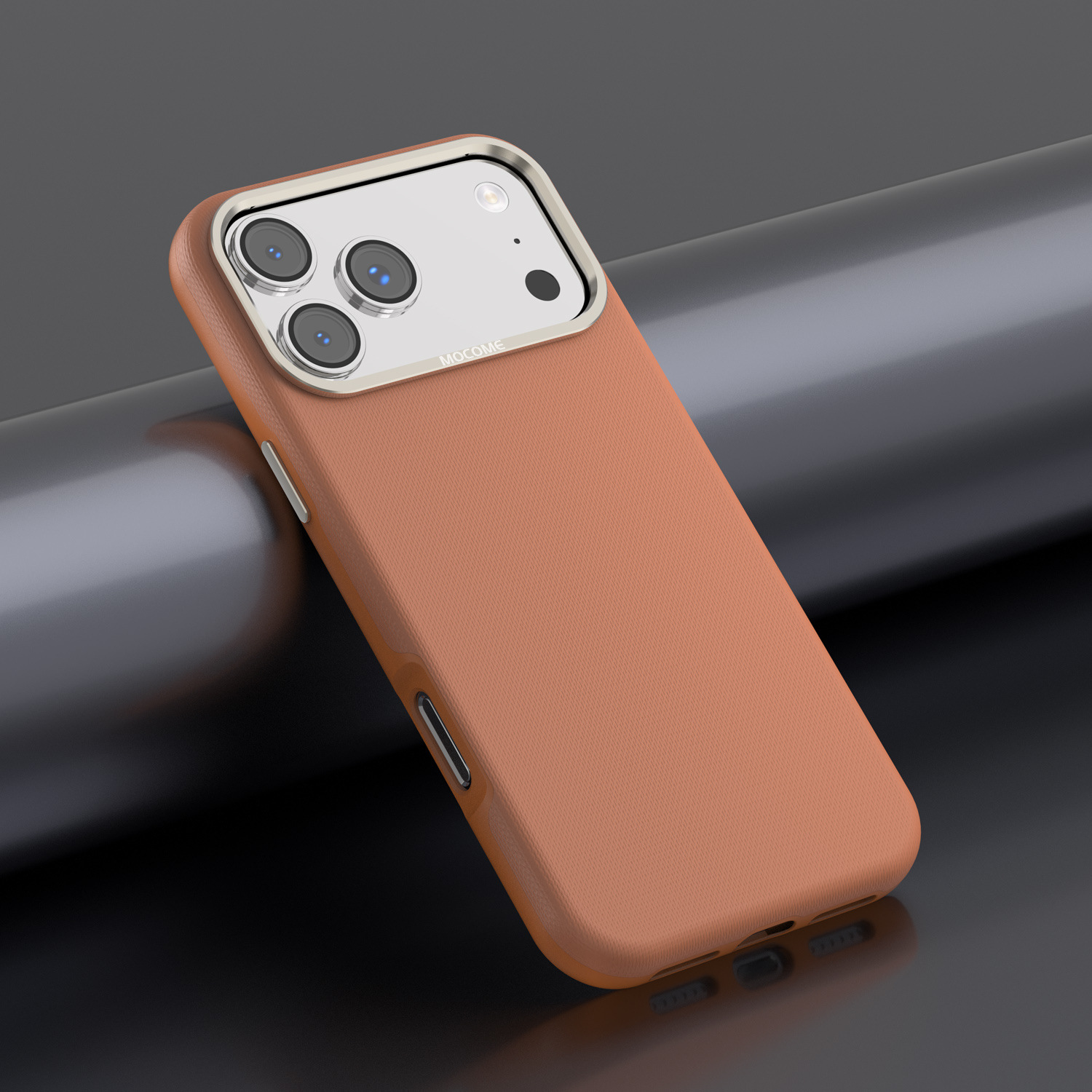 Ốp lưng điện thoại từ tính công nghệ vải dệt cho iPhone 17, 16 Pro Max, 15 — Cam, Xanh dương, Đen, Xanh lá chi tiết 39