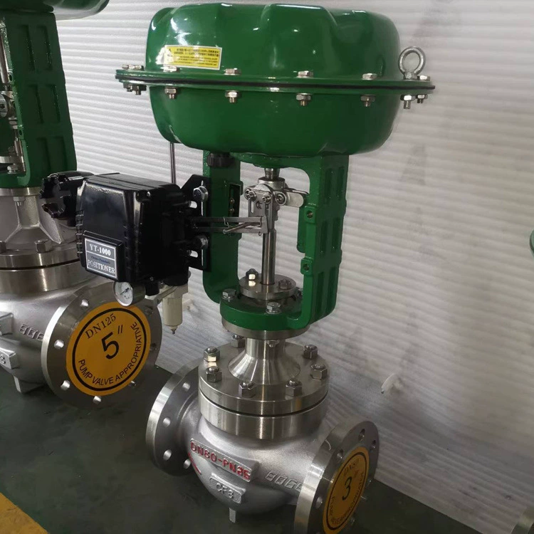 Прецизионный пневматический регулирующий клапан ZJHM-40P ZJHM пневматический регулирующий клапан прямого хода с локатором