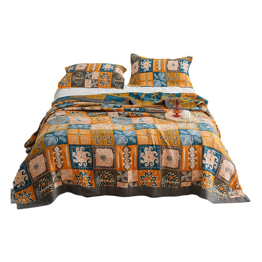 New five-layer towel quilt foreign trade factory direct supply single double men and women summer office air conditioning quilt on behalf of hair