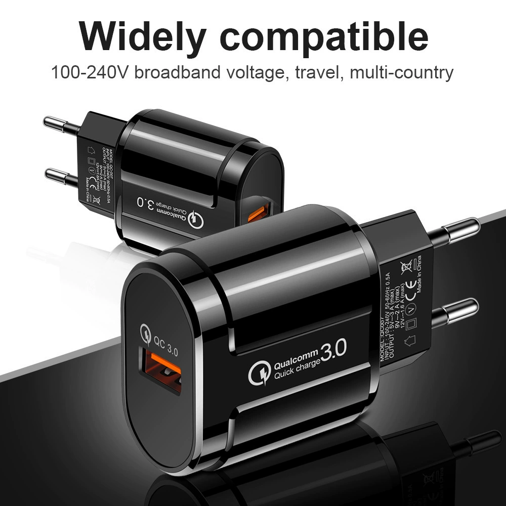 Charger, pack, mobile phone charging, 18W, 5v, 3A