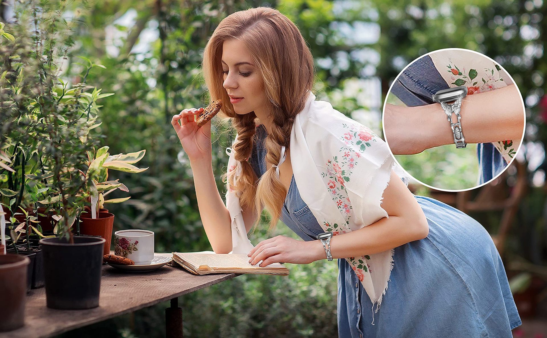 Title 1, Butterfly Table With Drill Metal Stainless Stee...