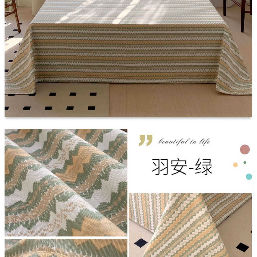 2025 nueva sábana de tela gruesa vieja de algodón puro pieza única 100 funda de almohada de edredón impresa de algodón dormitorio de tres piezas individual 2