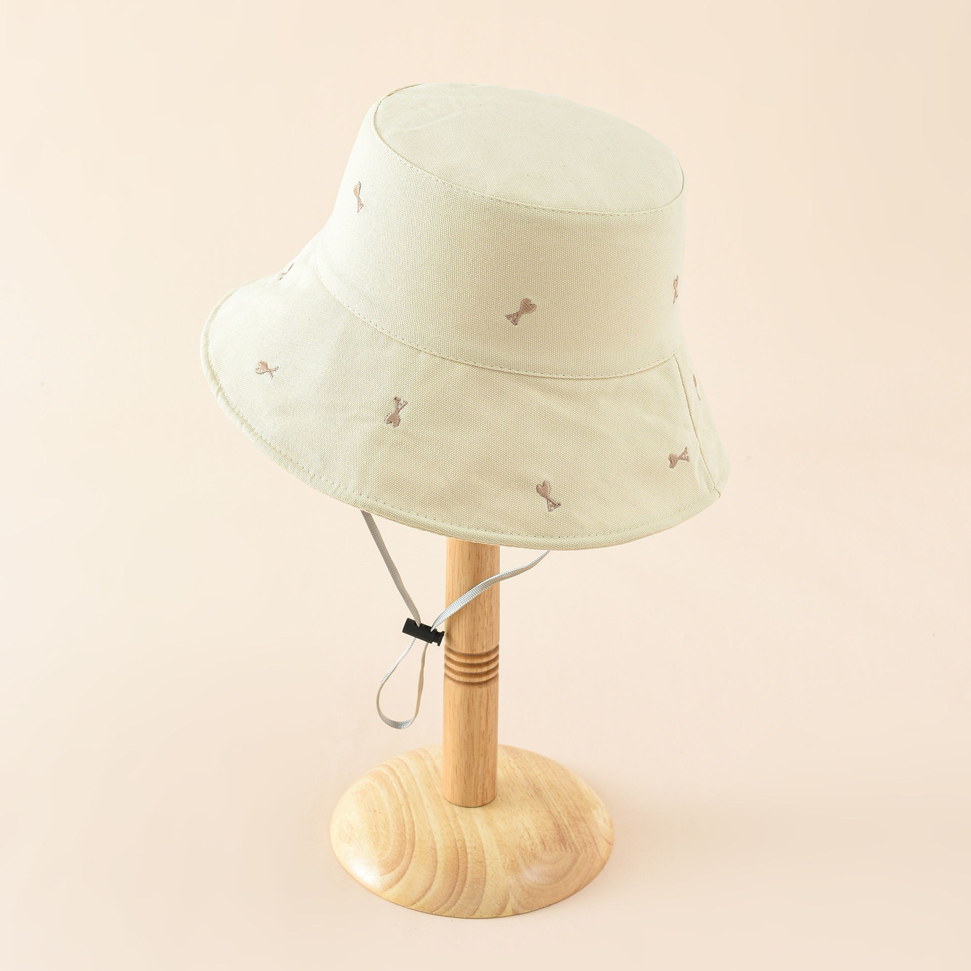 Sombrero de verano de las mujeres sombrero de pescador Delgado moda coreana primavera y otoño bordado de doble cara protección solar sombrero de sol moda