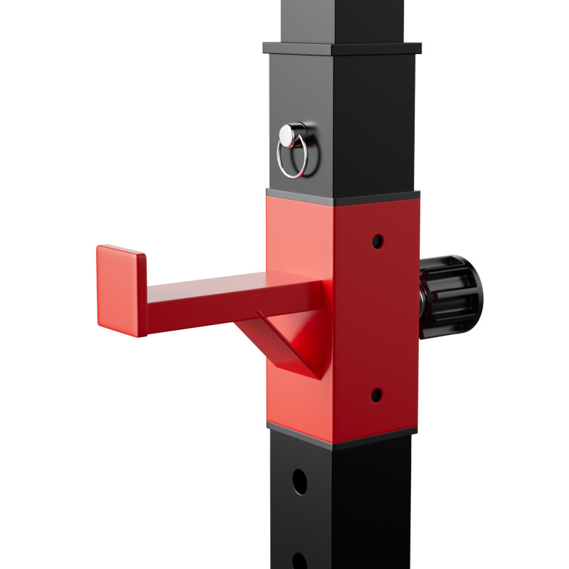 Banco de prensa Barbell traje ajustable alta barra rack Banco prensa fitness equipo hogar hombres pórtico Squat rack