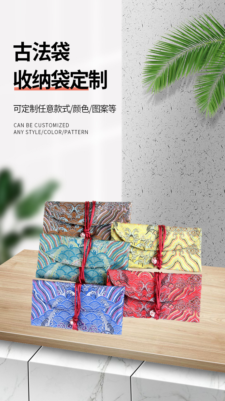 Lange Räucherstäbchenschachtel, Strukturkamm-Tasche, tragbarer Reiseräuchergefäß, Liegendes Räucherstäbchen-Etui, Sammler-Schmuckschatulle, Aufbewahrungstasche aus Stoff