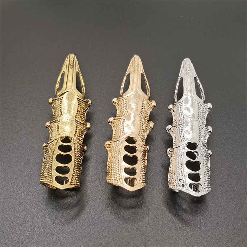 One Size Ring Size 1 Piece Quantity Party Occasion 1 Piece Punk Solid Color Alloy Plating Unisex Rings