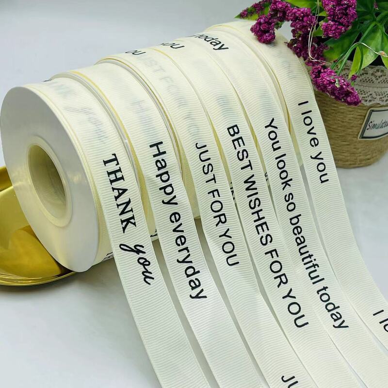 Ribbon Cake Decoration Ribbon Flower Bouquet Tie Wholesale Gift Packaging Packaging Ribbon Birthday Cake Ribbon