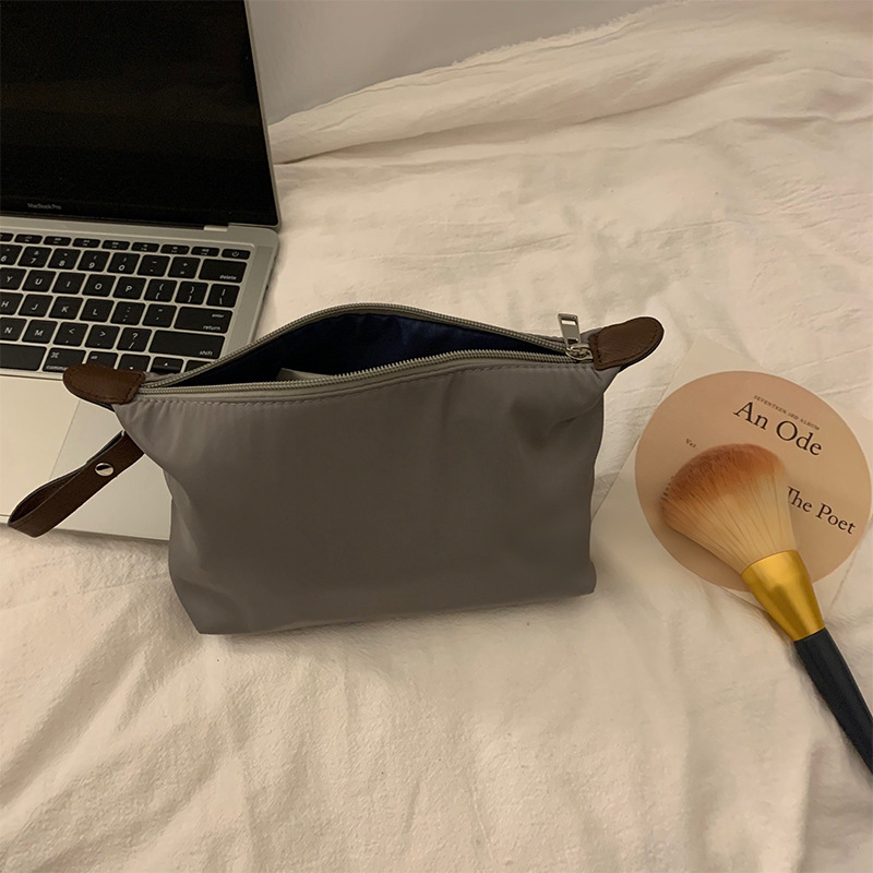 Nueva memoria compuesta bolsa de maquillaje portátil de viaje bolsa de almacenamiento de maquillaje bolsas de bolsas impermeables image 7