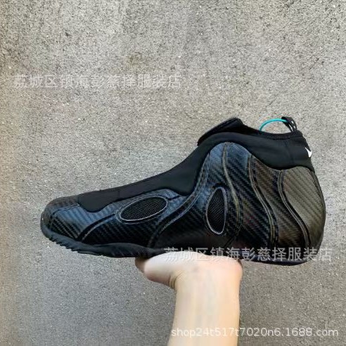 Putian Shoe Factory Foreign Trade Orders Fengyishite Pro Basketball Shoes Hardaway Foamposite Sneakers Sports Shoes Cross-Border