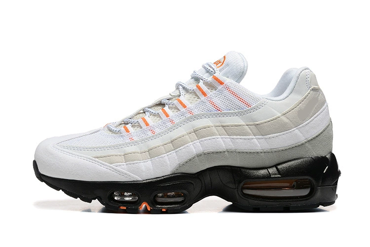 Подлинные мужские кроссовки Nike official AJ низкого верха AIR MAX 95 ретро с воздухоподушкой, проходимость, дышащие кроссовки для спорта и бега