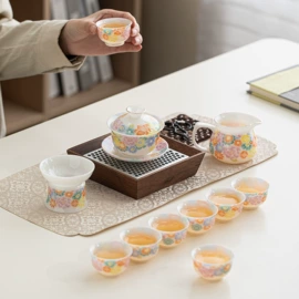 茶具套装;茶杯;盖碗