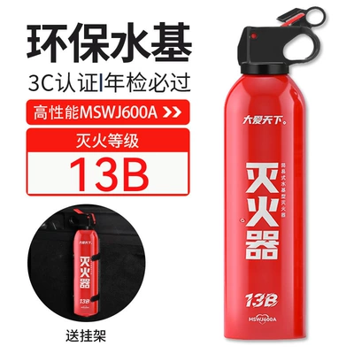 Vehicle fire extinguisher for Car Annual Inspection, Vehicle - daai-tianxia-mswj600a13bhangerfixed-adhesive