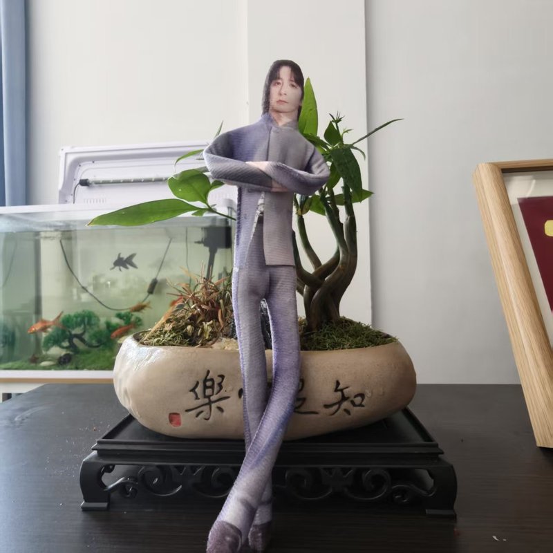 刘宇宁抽象老鼠干玩偶四肢分离可随意造型铁丝骨架送朋友生日礼物|undefined