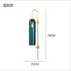 Retro sconce for corridor, creative sheet, street wall lantern for gazebo suitable for stairs, American style