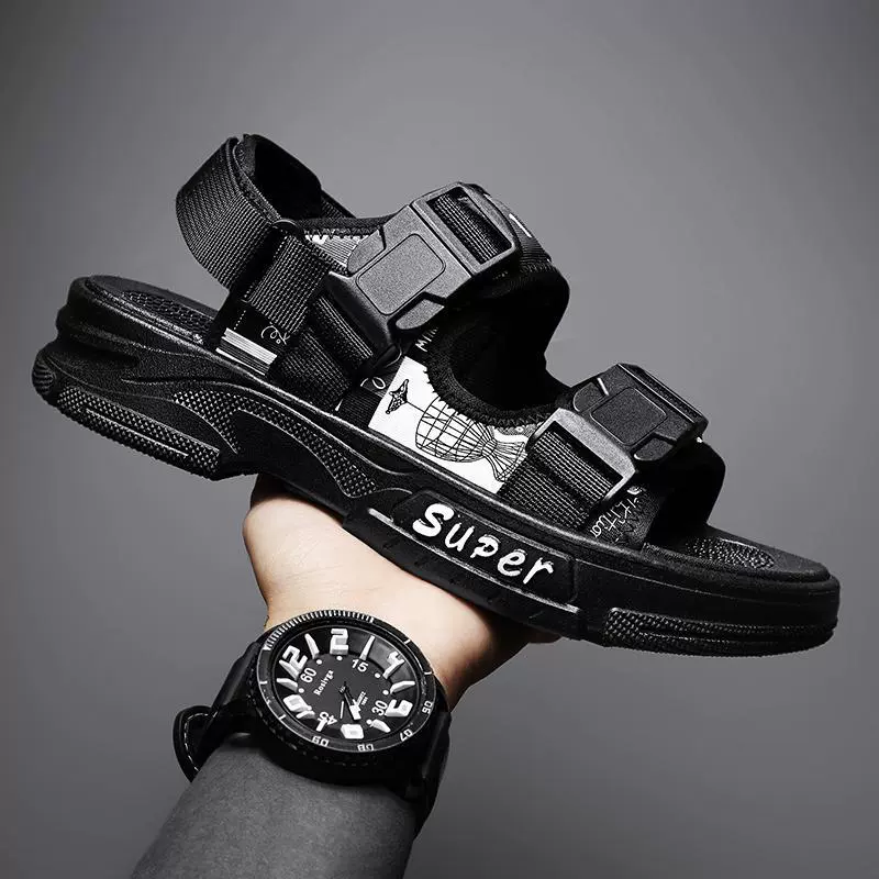 Сандалии мужские весной 2024 новый тренд для вождения на улице